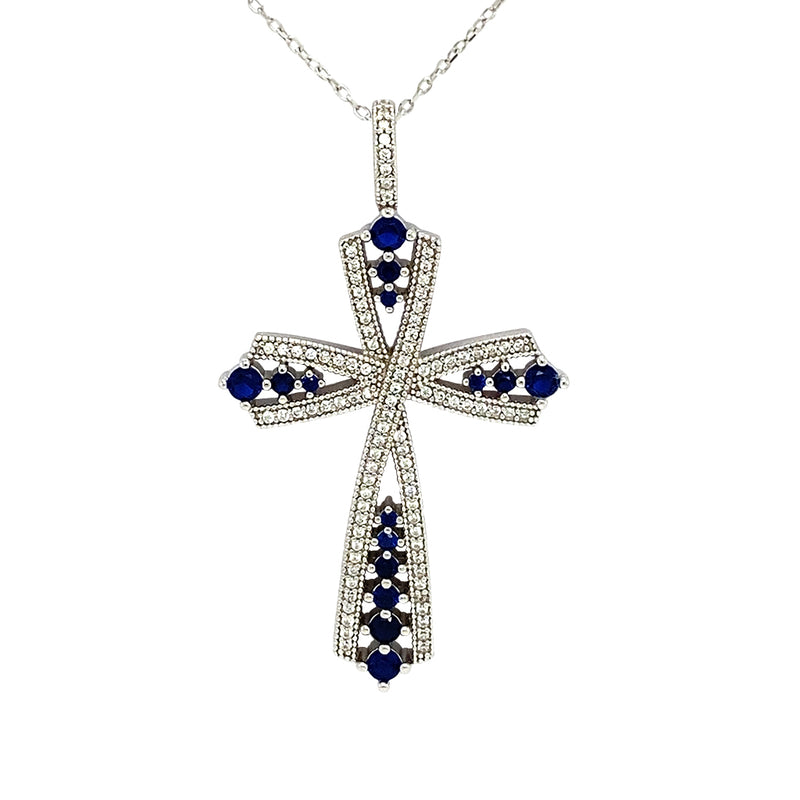 Roman Cross Necklace 