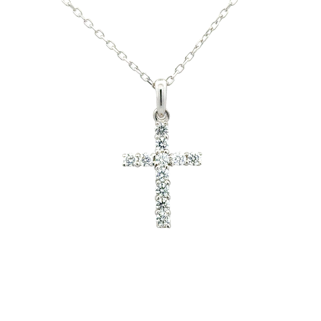 Collar cruz chica