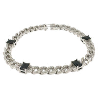 Istanbul Sparkly Baguete Bracelet