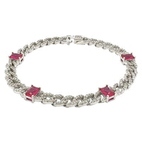 Istanbul Sparkly Baguete Bracelet