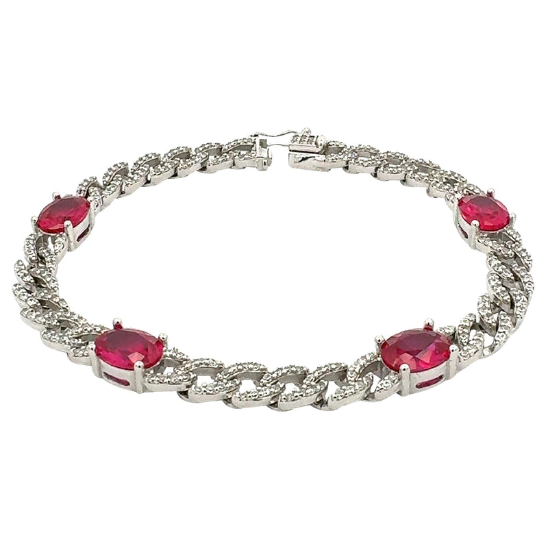 Istanbul Sparkly Oval G Bracelet