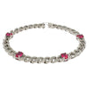 Istanbul Sparkly Oval Bracelet