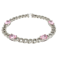 Istanbul Sparkly Oval G Bracelet