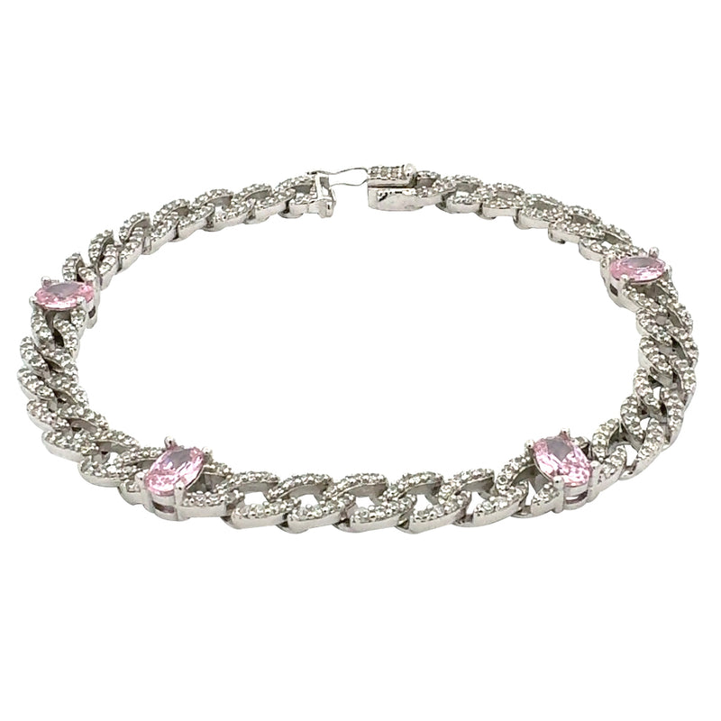 Istanbul Sparkly Oval Bracelet