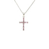 Baguette Cross Necklace