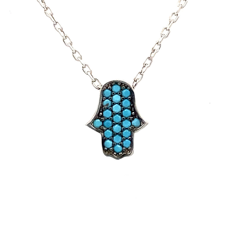 Mini Hamsa Necklace