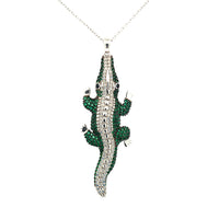 Crocodile necklace