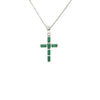 Baguette Cross Necklace