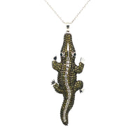 Crocodile necklace