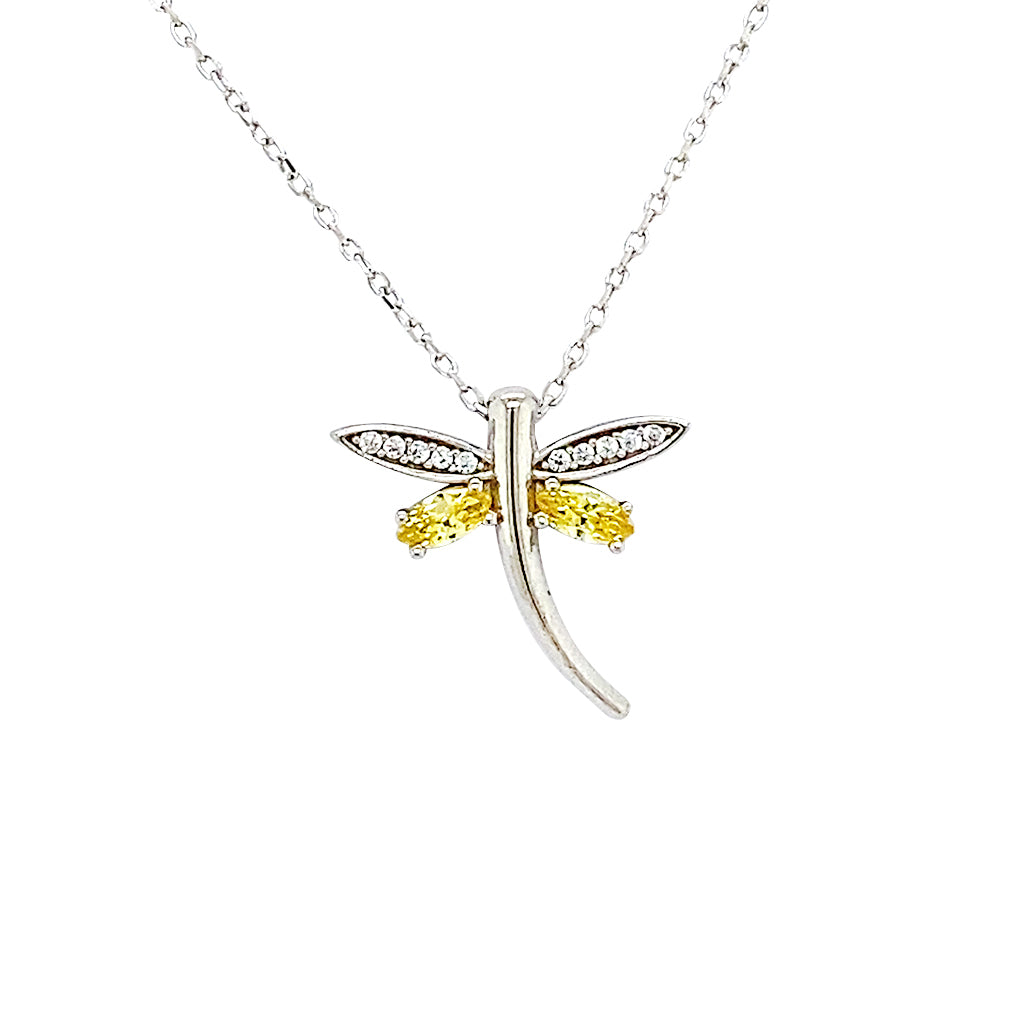 Marquis Dragonfly Necklace