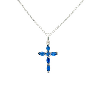 Collar cruz mini