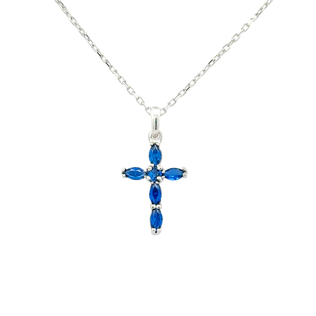 Collar cruz mini