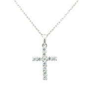 Collar cruz chica