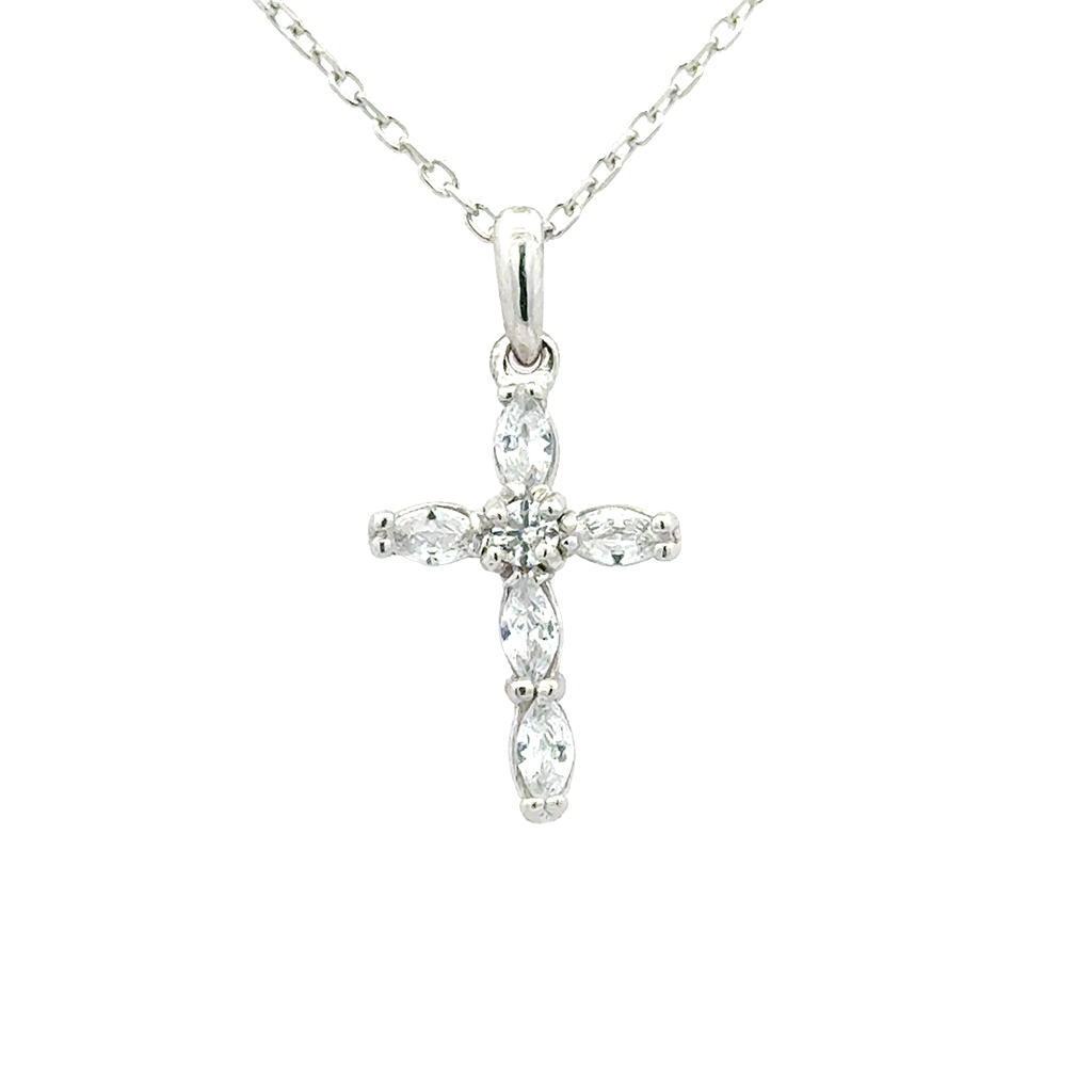 Collar cruz mini
