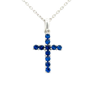 Collar cruz chica