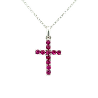 Collar cruz chica