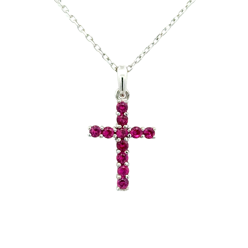 Collar cruz chica
