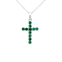 Collar cruz chica