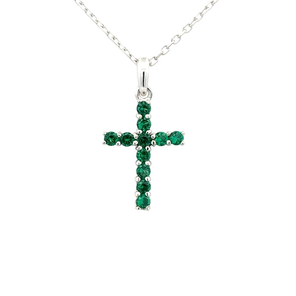 Collar cruz chica