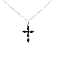 Collar cruz mini
