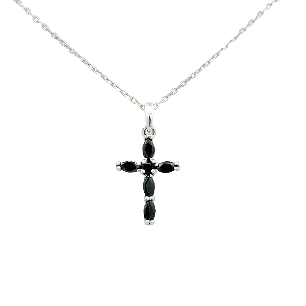 Collar cruz mini