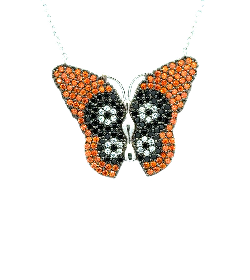 Collar Mariposa Monarca PL