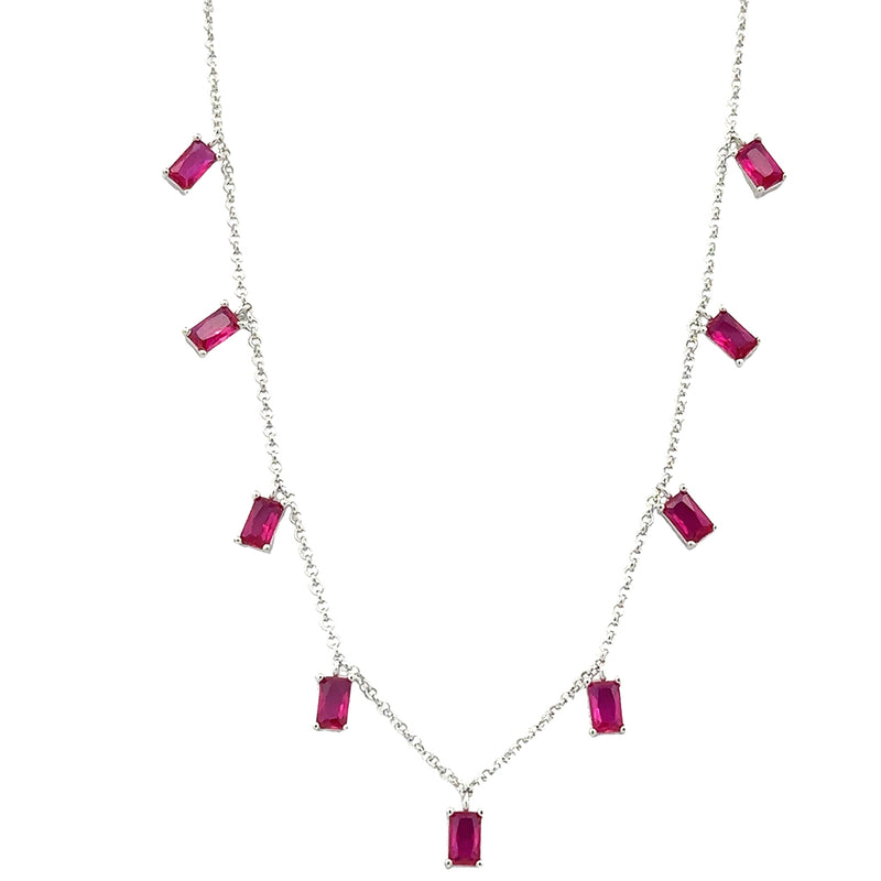 Multi Baguette PL Necklace 