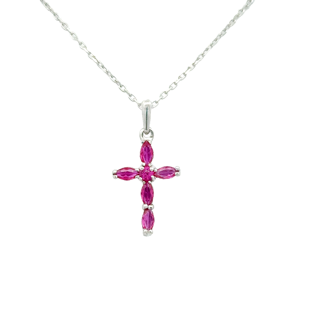 Collar cruz mini