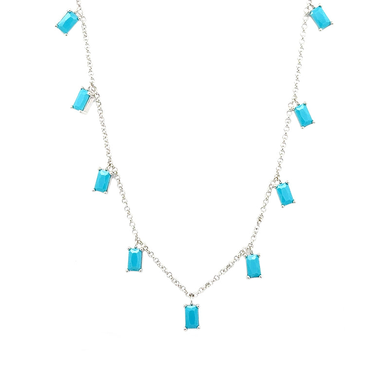 Multi Baguette PL Necklace 