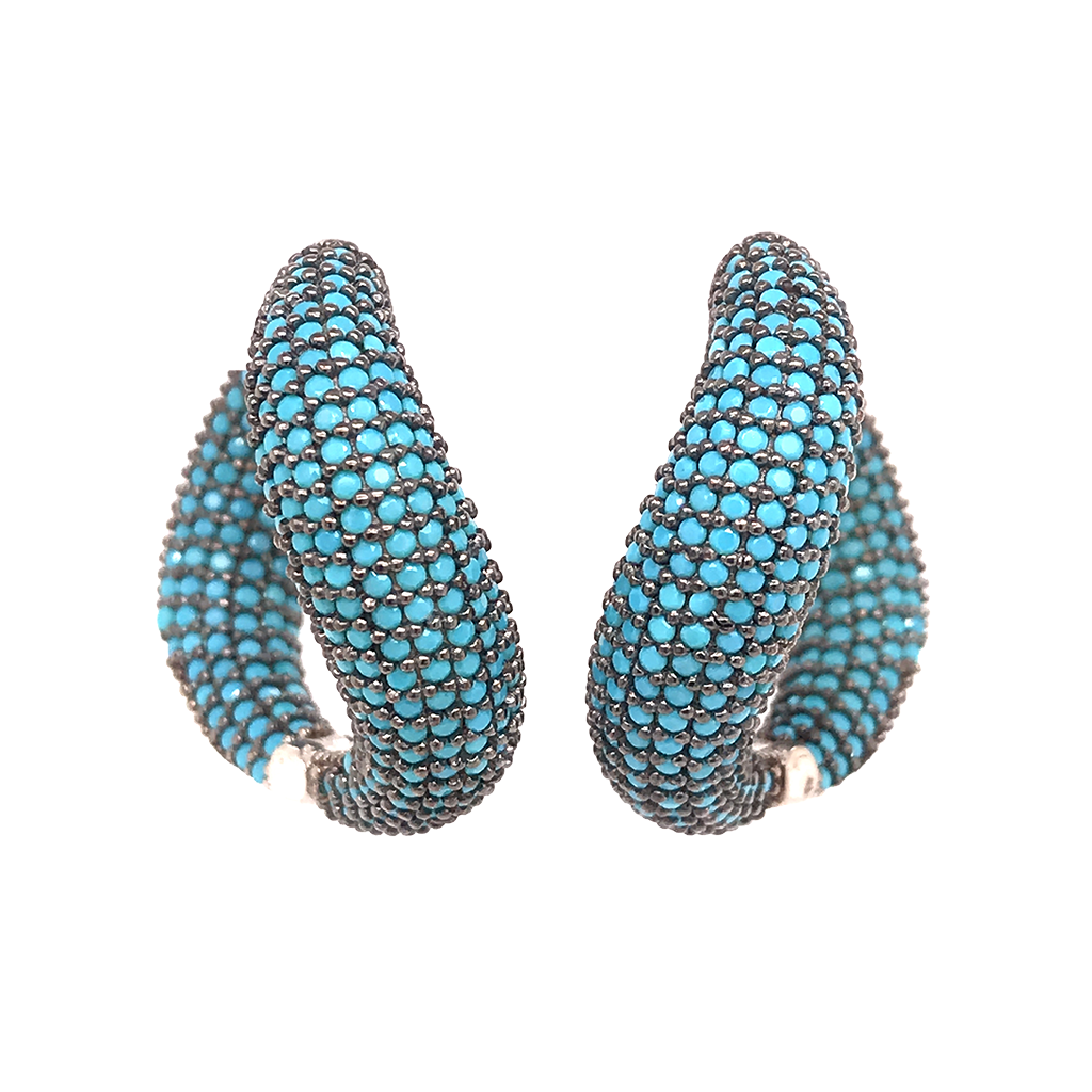 Wave earrings