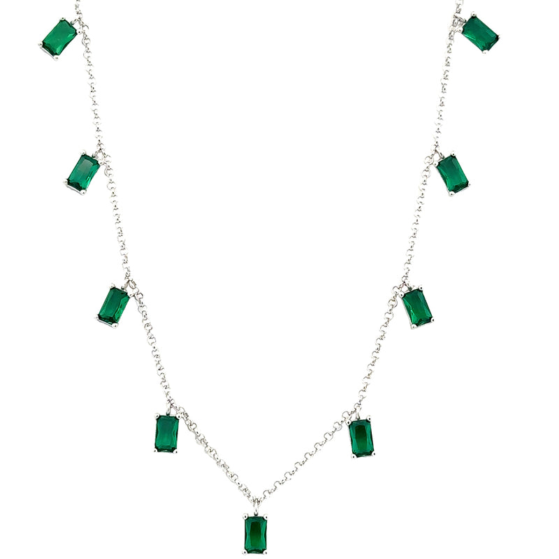Multi Baguette PL Necklace 
