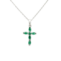 Collar cruz mini