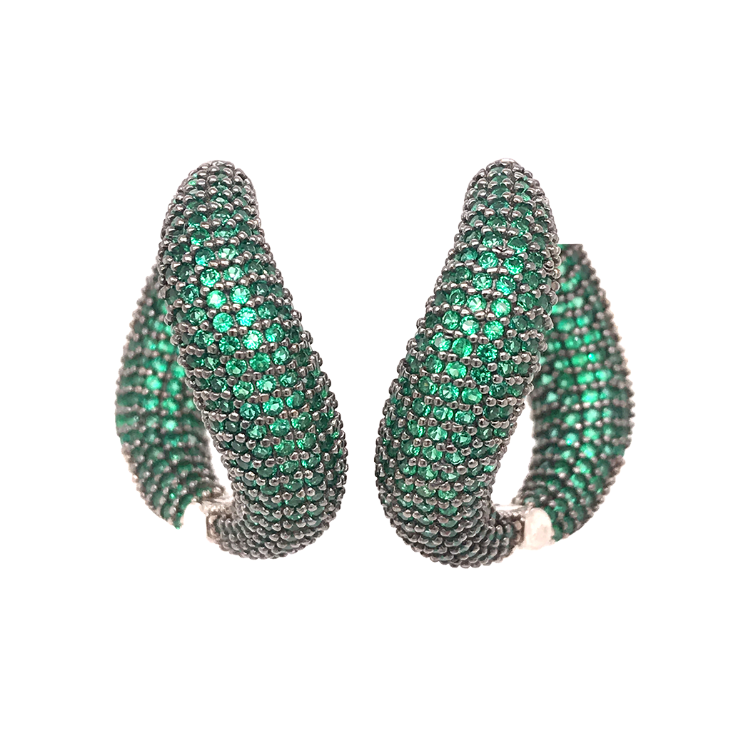 Wave earrings