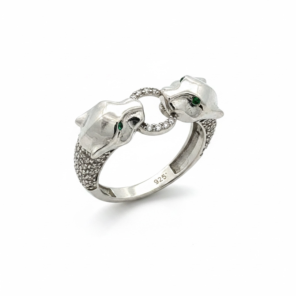 Anillo pantera duo