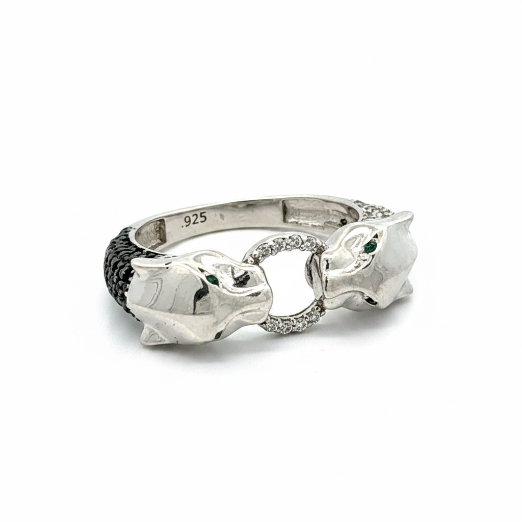 Anillo pantera duo