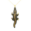 Crocodile necklace