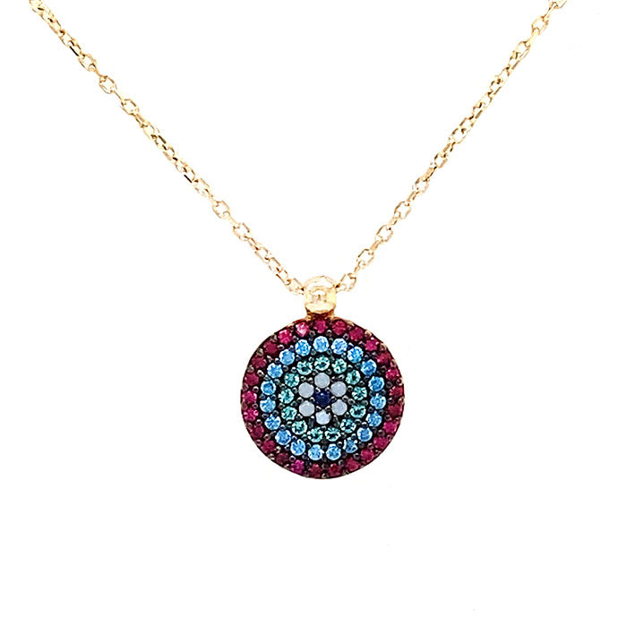 Turkish Eye Necklace 5N