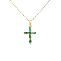 Collar cruz mini