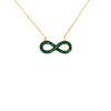 Classic infinity necklace