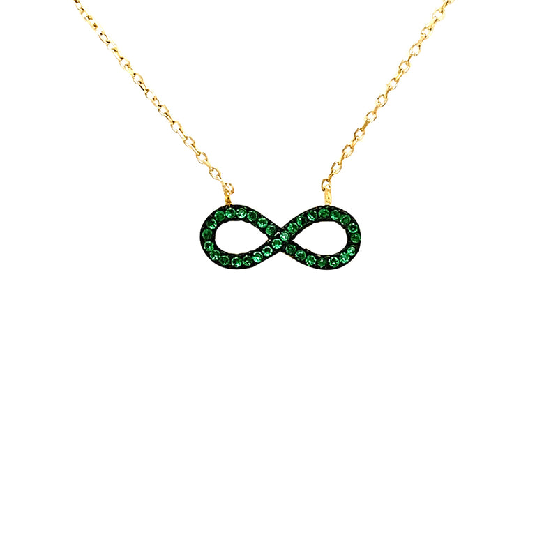 Classic infinity necklace