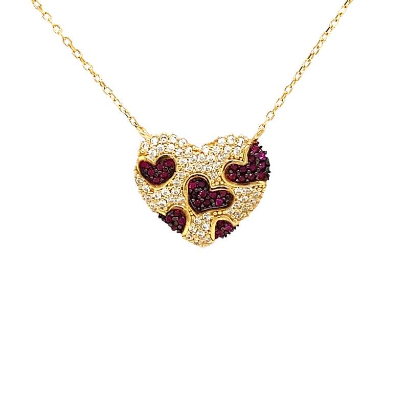 Collar Corazon Multi