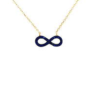 Classic infinity necklace