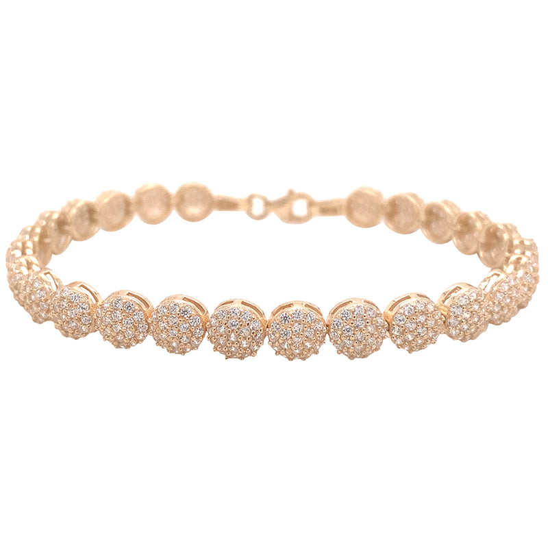 Pave Circle Bracelet