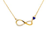 Infinity heart necklace