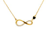 Infinity heart necklace