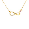 Infinity heart necklace