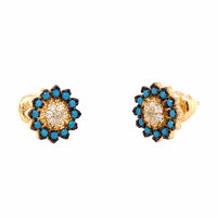 Aretes Girasol