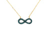 Classic infinity necklace