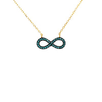 Classic infinity necklace