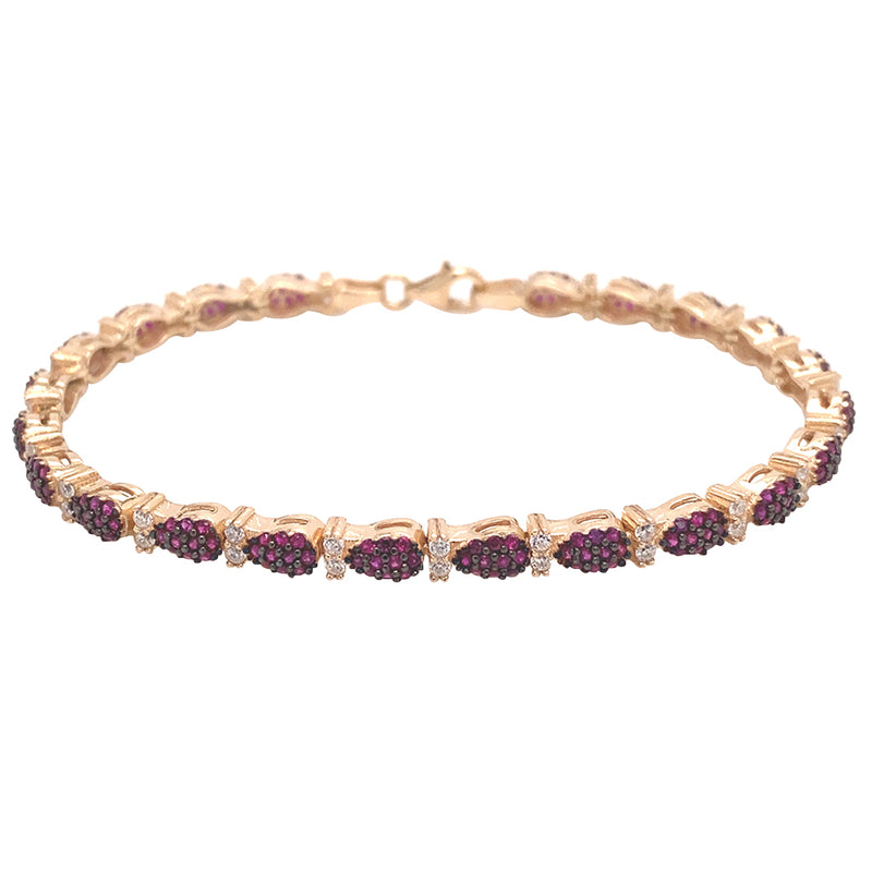 Pulsera de Gota Pave